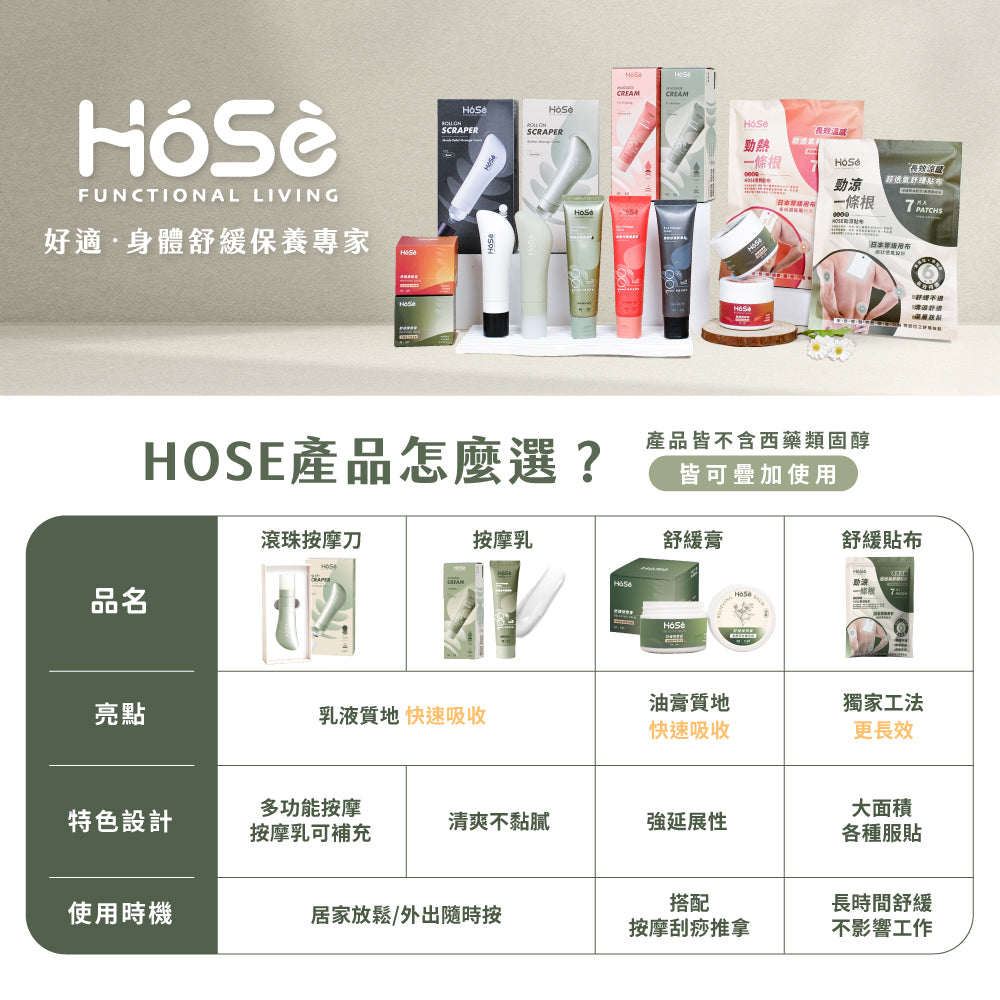 HOSE按摩乳-舒眠安神款(60ml/支)